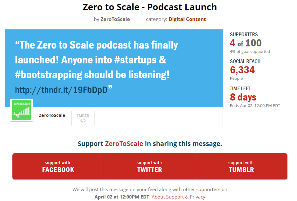 Zero to Scale launch